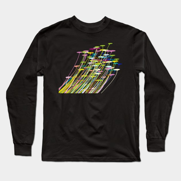 Colorful Decorate 010 Long Sleeve T-Shirt by daghlashassan